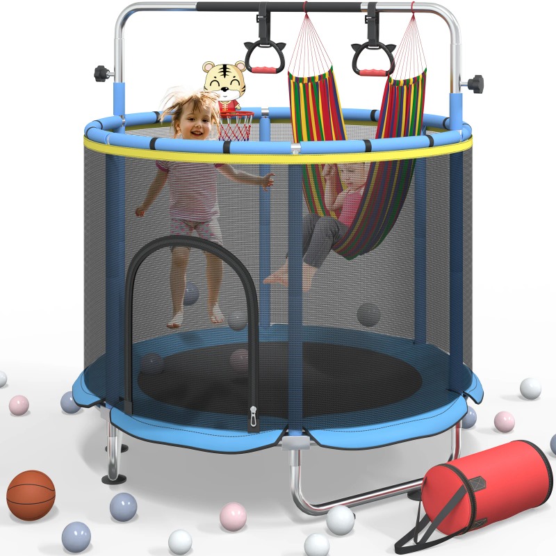 Basketball Hoop Kids Indoor - Детский батут 5FT 8-в-1 для малышей