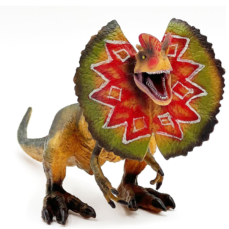 Kids Toys Dinosaur - Игрушка дилофозавра, игрушка динозавра с подвижным
