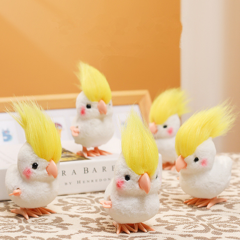 Soft Plush Doll - Плюшевые игрушки INS Kawaii Jumping Parrot