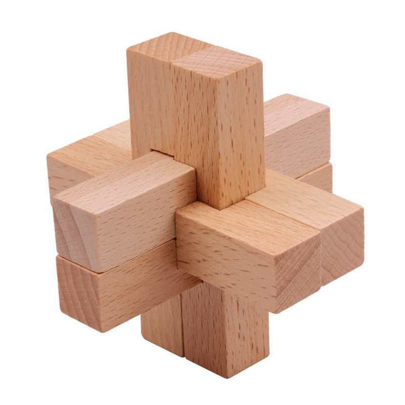 Wooden Puzzle Kids - Деревянная головоломка Любан для взрослых и