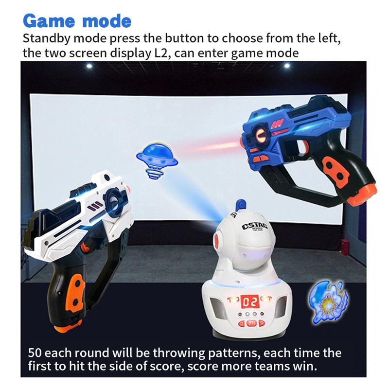 Laser Tag Set Kids - Электрические лазерные метки, игрушечные пистолеты, инфракрасный
