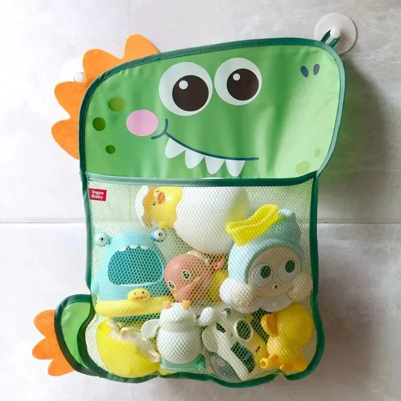 Kids Toys Dinosaur - Детский органайзер-сетка на присосках для хранения