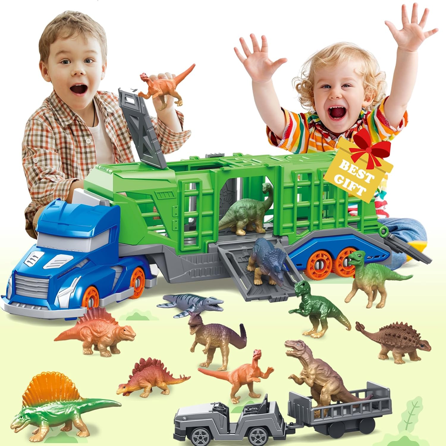 Набор игрушек: Транспортное ср – обзор и цена Kids Toys Dinosaur