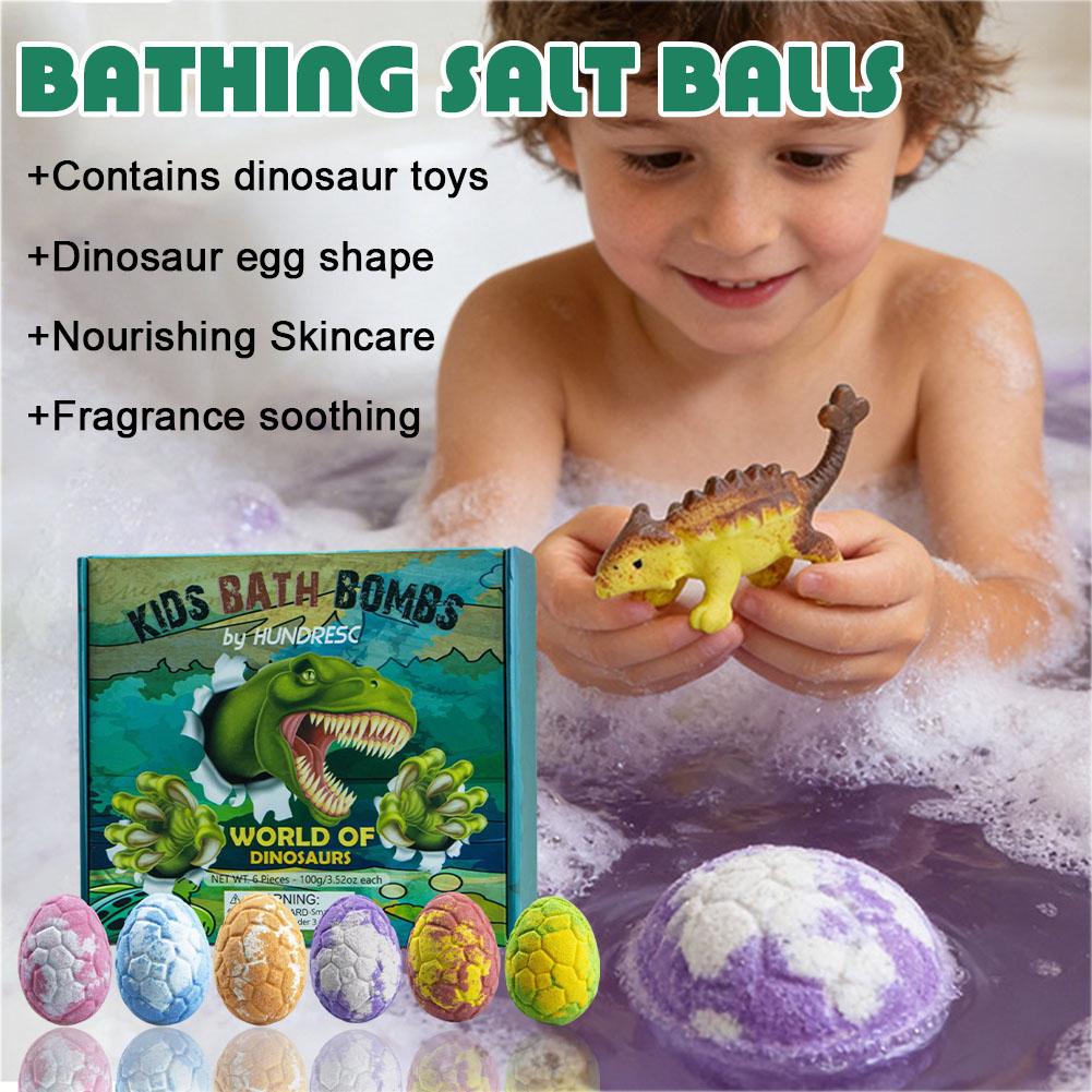 Набор из 6 бомбочек для ванны  – обзор и цена Kids Toys Dinosaur