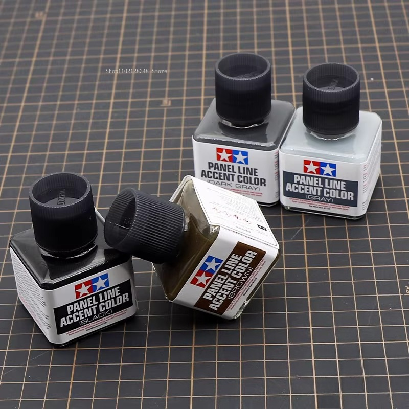 Краска-эмаль Panel Line Accent – обзор и цена Tamiya Model Paint Set