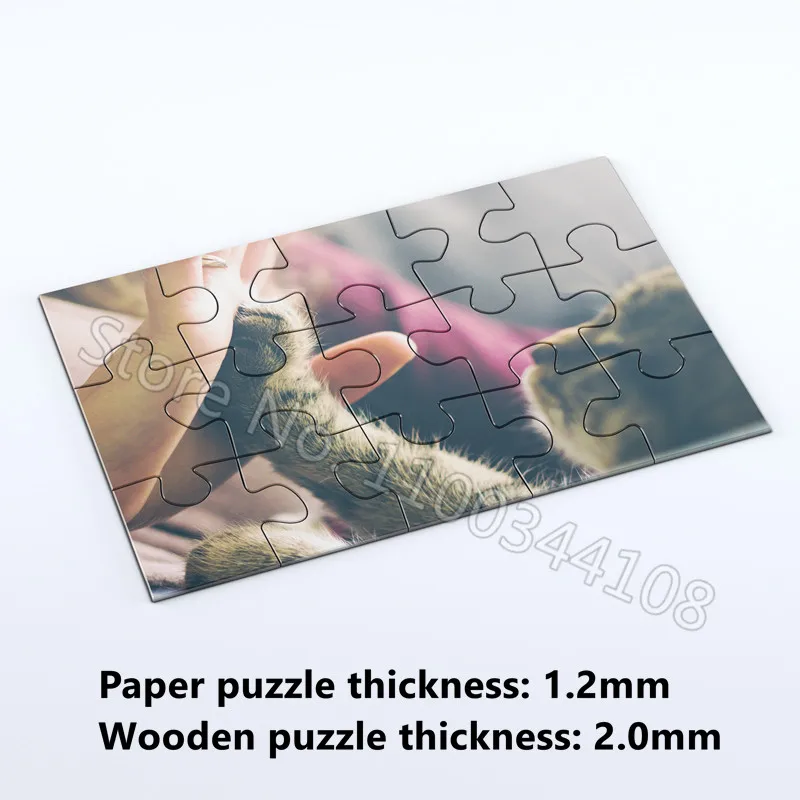 Головоломка на заказ, 300/500/ – обзор и цена Wooden Puzzle Kids