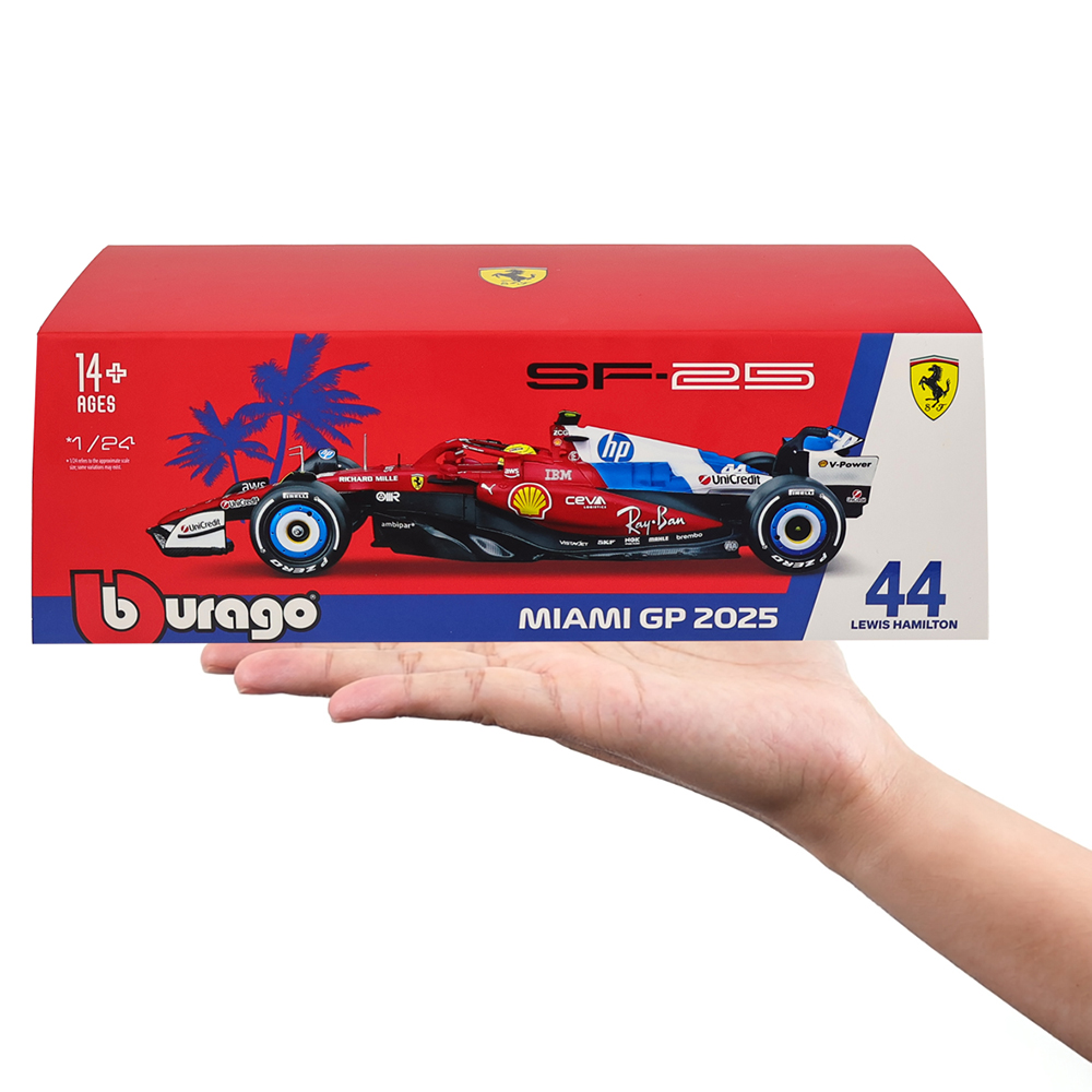 Bburago 1:24 2025 SF25 Гран-пр – обзор и цена Kids Toys John Lewis