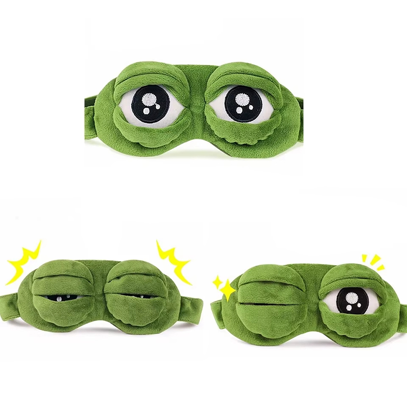 Маска для глаз в форме лягушки – обзор и цена Soft Plush Doll