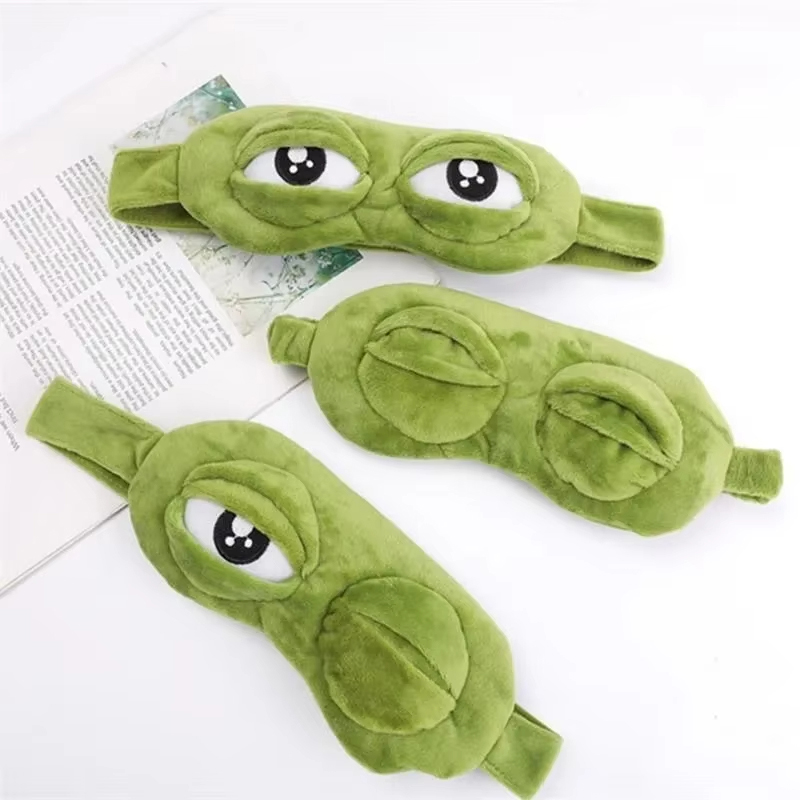 Маска для глаз в форме лягушки – обзор и цена Soft Plush Doll