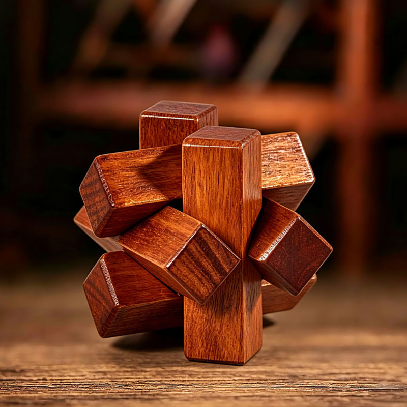Деревянная головоломка-узелок: – обзор и цена Wooden Puzzle Kids