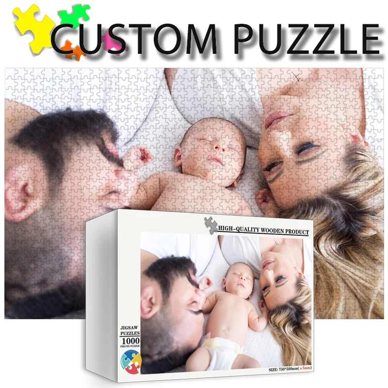Фото головоломка на заказ, дер – обзор и цена Wooden Puzzle Kids