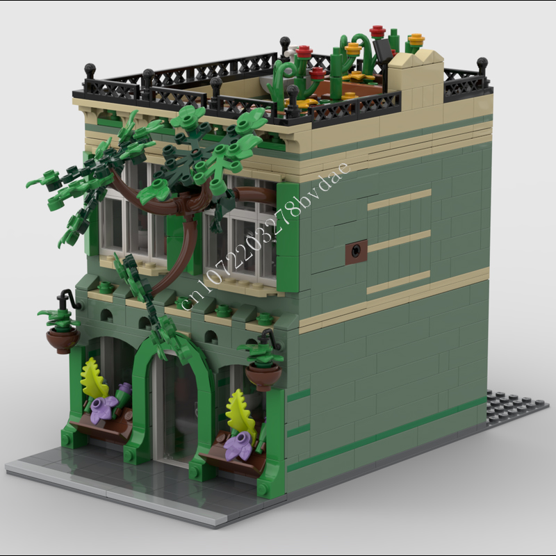 1098 шт. магазин растений MOC  – обзор и цена Kids Toys Shop
