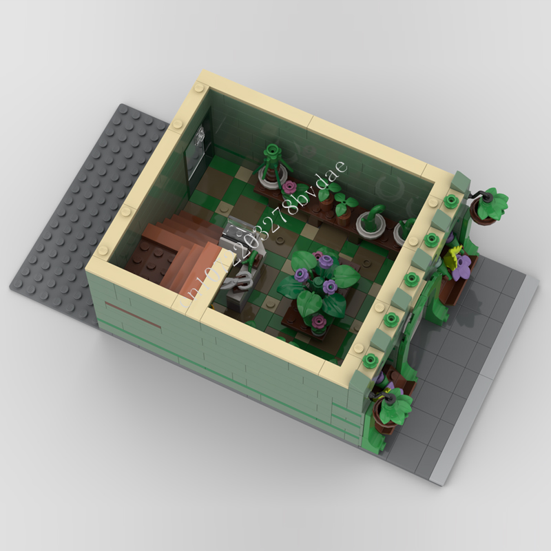 1098 шт. магазин растений MOC  – обзор и цена Kids Toys Shop