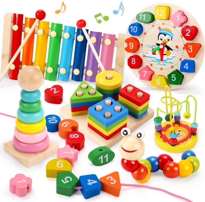 Деревянные игрушки Монтессори  – обзор и цена Kids Toys 2 Year Old