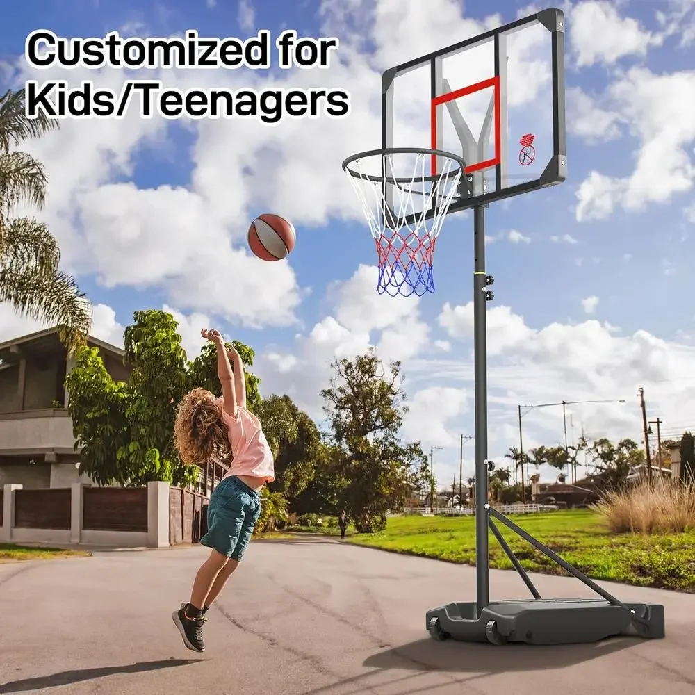 Регулируемый по высоте портати – обзор и цена Basketball Hoop Kids Indoor