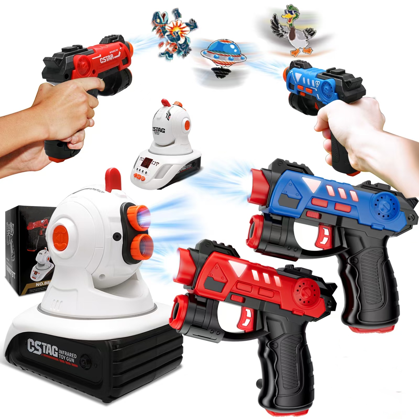 CSTAG утка охота стрельба игра – обзор и цена Laser Tag Set Kids