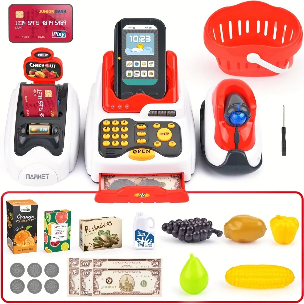 33 шт., игрушечный кассовый ап – обзор и цена Kids Toys Shop