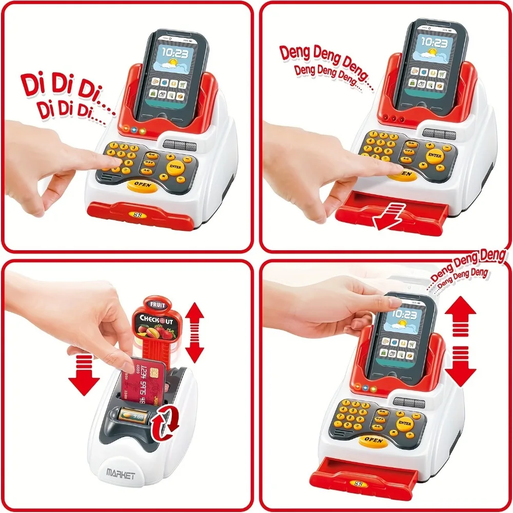 33 шт., игрушечный кассовый ап – обзор и цена Kids Toys Shop