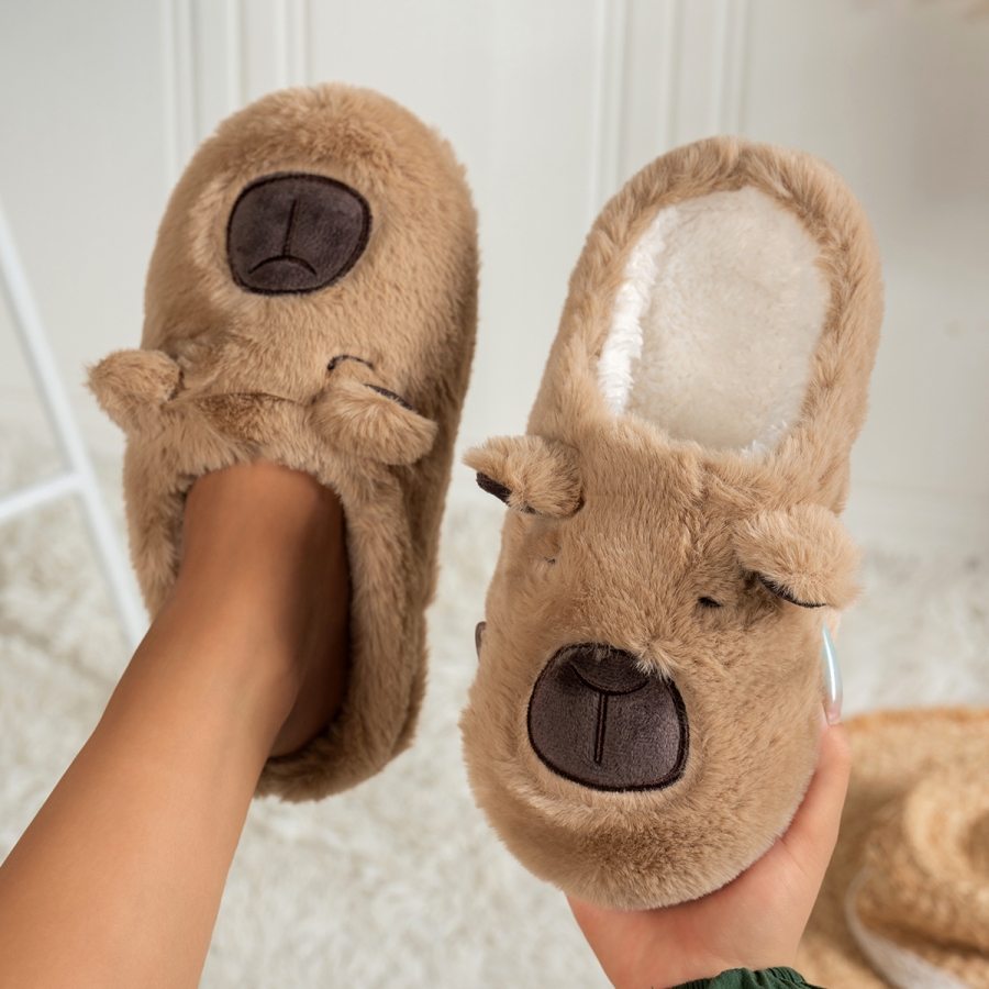 Женские домашние тапочки с мул – обзор и цена Soft Plush Doll